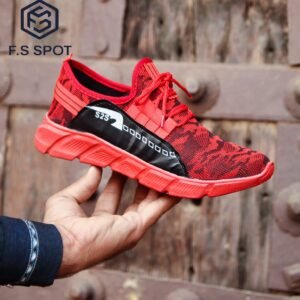 Stylish Men’s Casual Shoes in Black & Grey by FS SPOT – Premium Comfort & Trendy Design