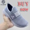 Stylish Men’s Casual Shoes in Black & Grey by FS SPOT – Premium Comfort & Trendy Design