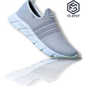 Stylish Men’s Casual Shoes in Black & Grey by FS SPOT – Premium Comfort & Trendy Design